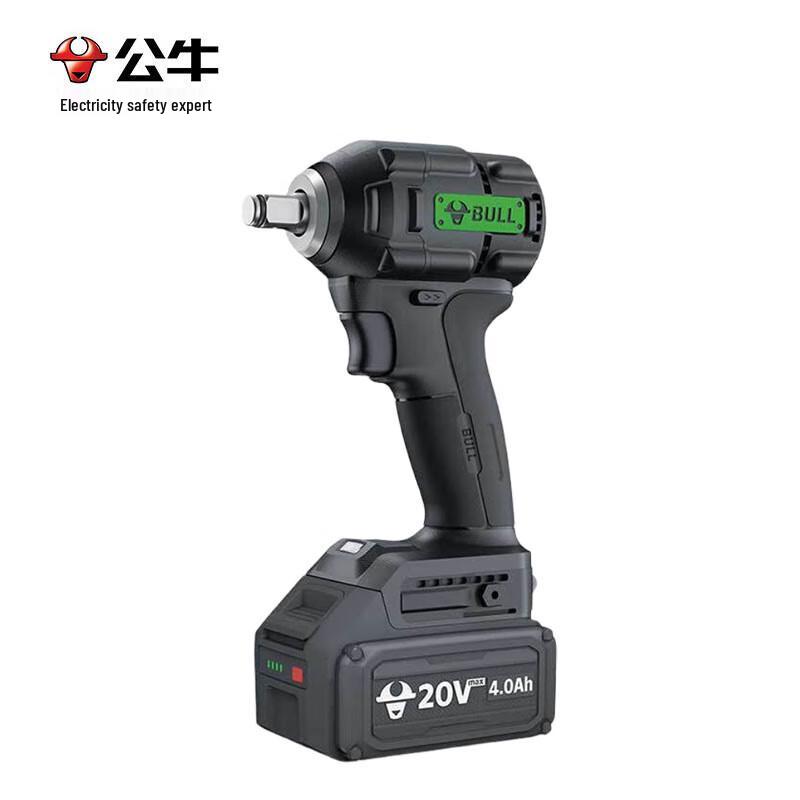 BULL 20V Cordless Brushless Impact Wrench CN Plug (adapter Included)