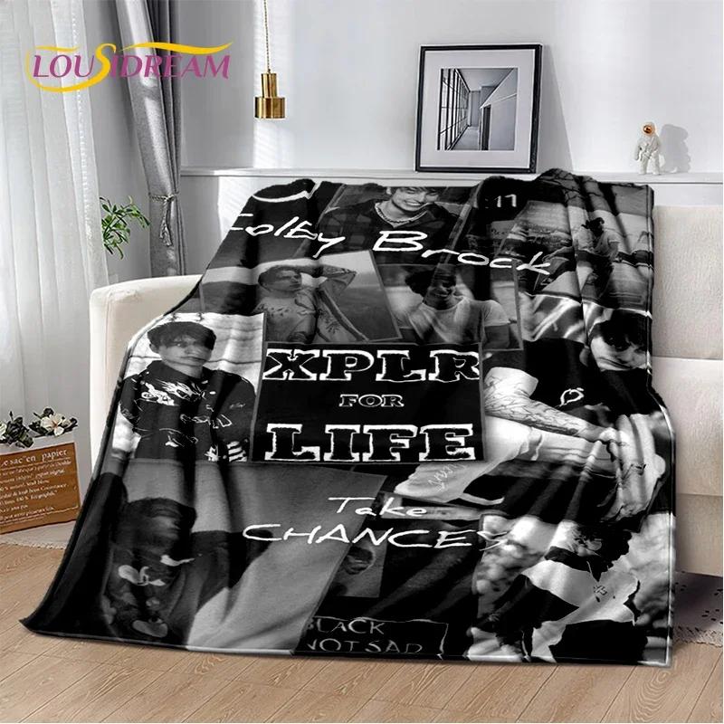 HD Sam and Colby XPLR Boys Soft Flannel Blanket for Bed Bedroom Sofa Picnic,Throw Blanket for Cover Outdoors Leisure Gift Cover