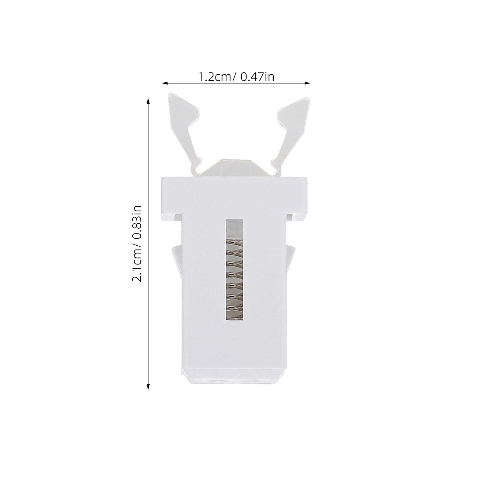 10pcs Garbage Can Lock Garbage Can Replacement Buckle Trash Can Push-type Lock Waste Bin Clip Latches Garbage Cans Trash Basket белый