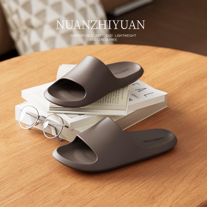 Slippers women's summer indoor home non-slip bathroom bath household mocha cool slippers men's summer