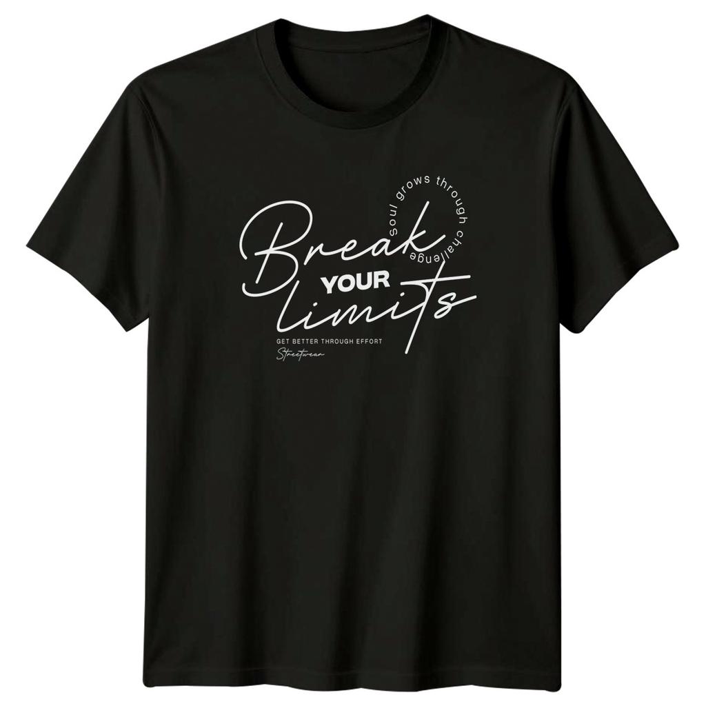 Break Your Limits TShirt Motivational Fitness Gym Gift For Him And Her