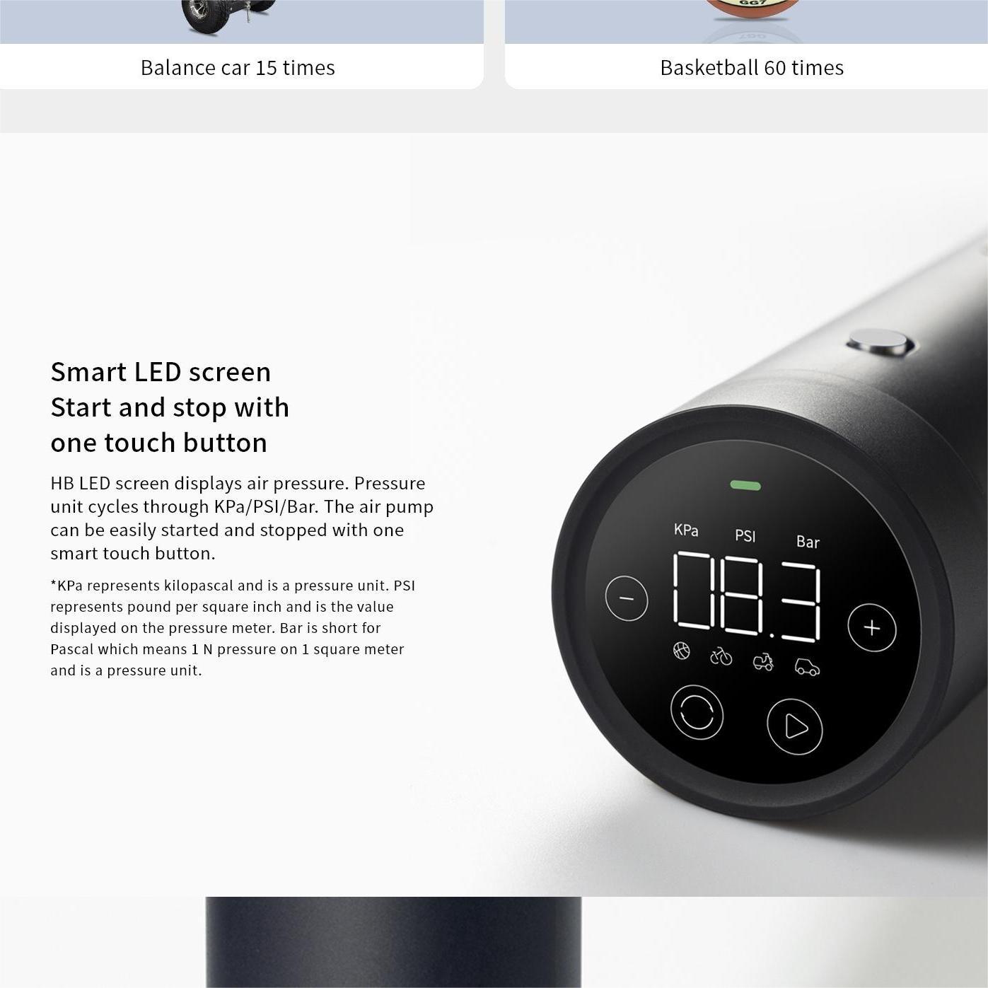 Беспроводной ручной пылесос Lydsto и воздушный насос 2 в 1 — фото 9