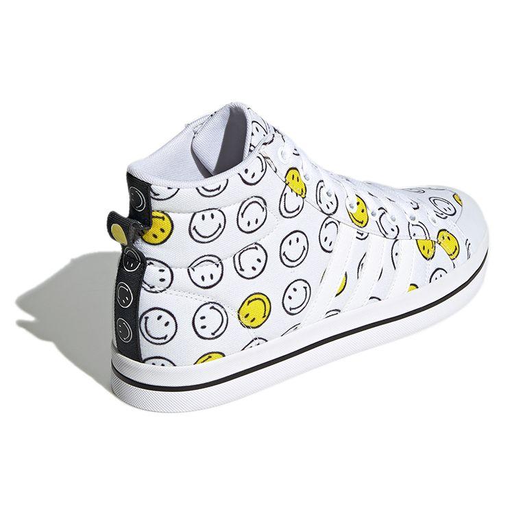 Adidas Neo Bravada Mid Smiley Unisex Sneakers White H03088