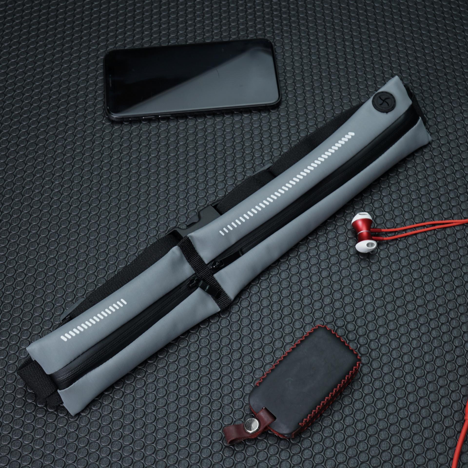 

Водонепроницаемая ультратонкая сумка на пояс для бега для мужчин и женщин - невидимая, стильная, для марафона и фитнеса, с ремнем для мобильного телефона Up to 6.5 inches