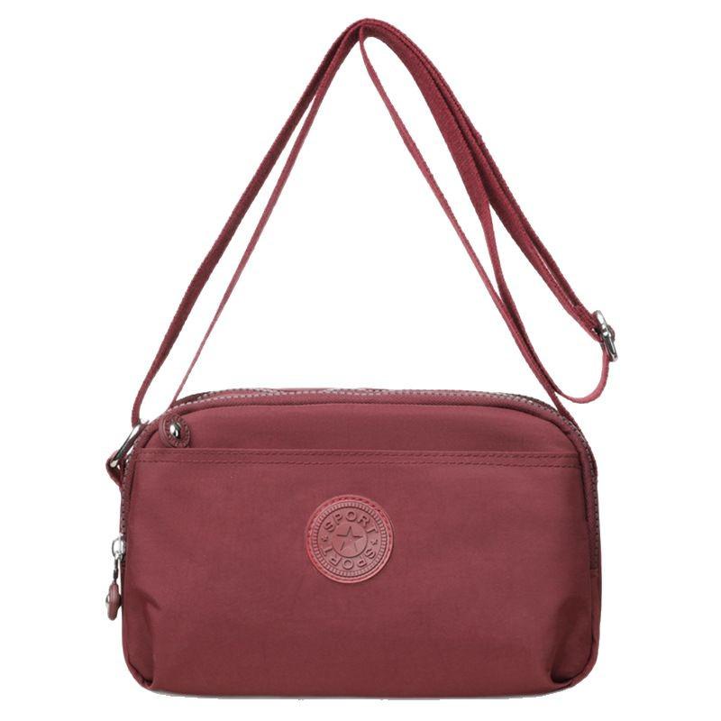 2025 Dámská lehká vícevrstvá vodoodpudivá crossbody taška s více kapsami