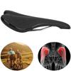 Ergonomischer Mountainbike-Sattel Sitz Fahrradkissenbezug Fahrradzubehör (Schwarz)