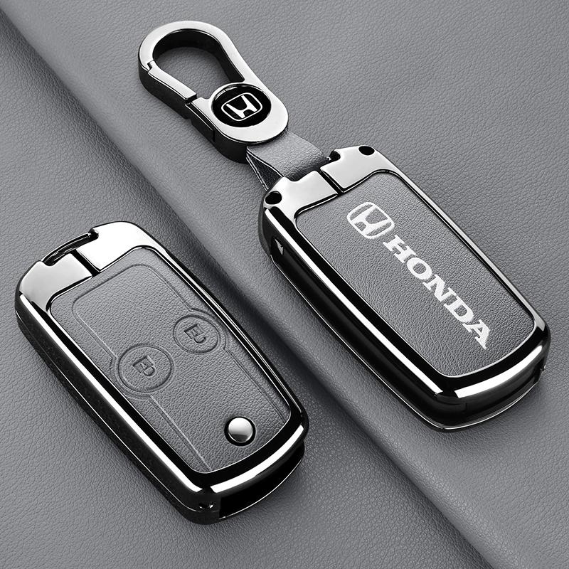 Honda CRV Key Cover Old Model Suitable For Honda HRV Jazz Accord Pilot Acura Spirior Fit Odyssey CRV CR-V 2012 Key Holder Acces BI2