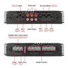 4-channel 12V 9900W Aluminum Alloy Vehicle Power Stereo Amp Sound Amplifiers Car Amplifier Powerful Car Audio Subwoofer