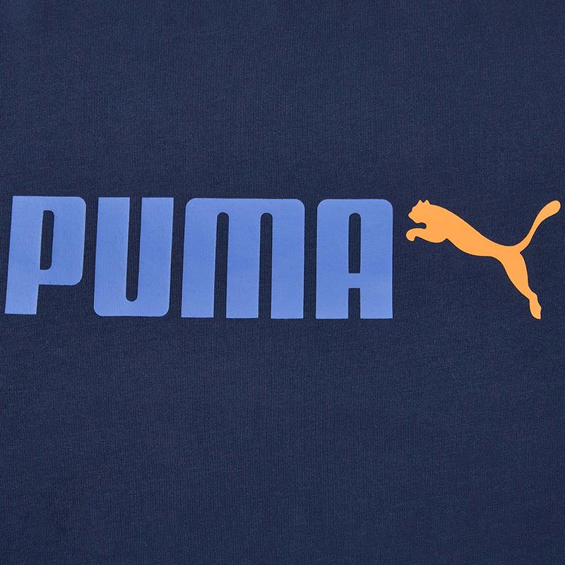 Puma Color Block Round Neck Pullover Short Sleeve T-Shirt Unisex Tops 691341-97