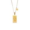 European and American New 12 Constellation Necklace Pendant Rich Men and Women Couple Necklace