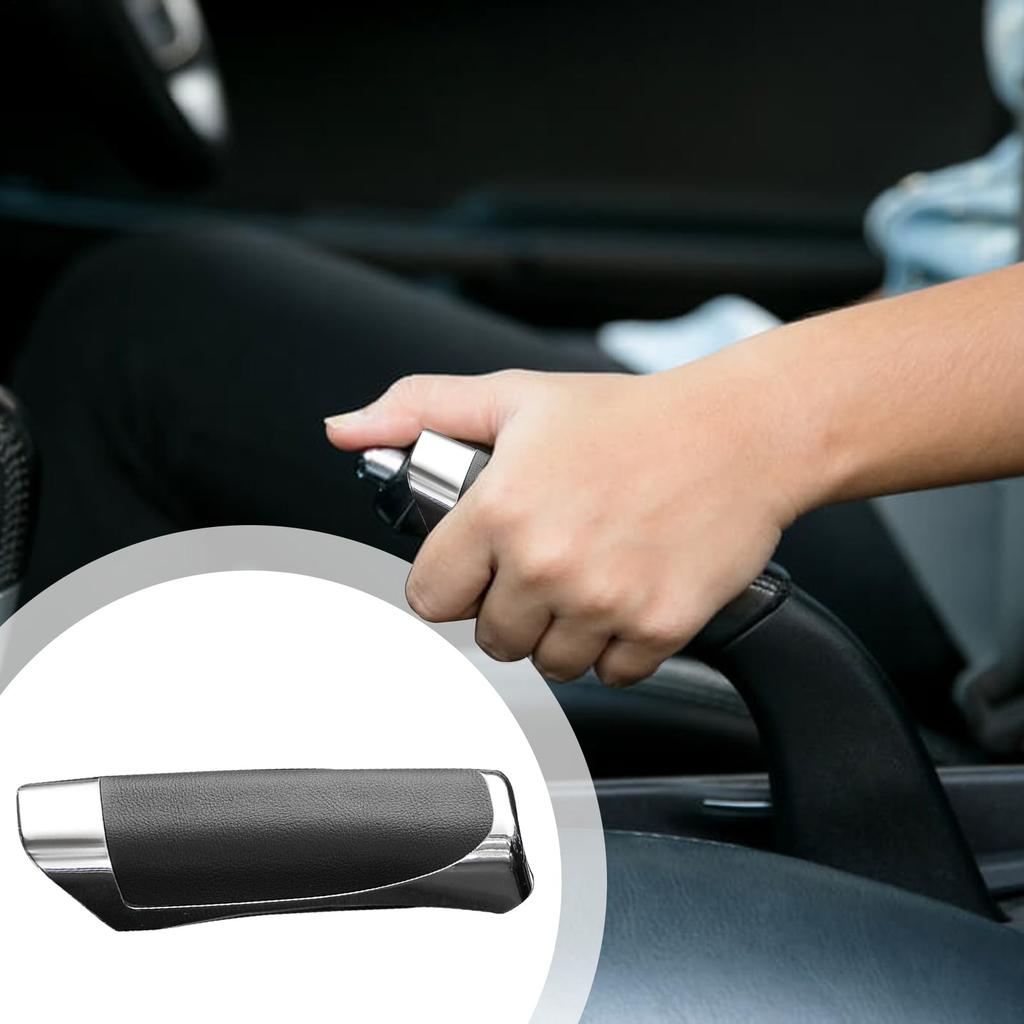 Schaltknaufabdeckung, Auto-Handbremsabdeckung - Dekorative Kappe für die Parkbremse mit bequemem Griff,