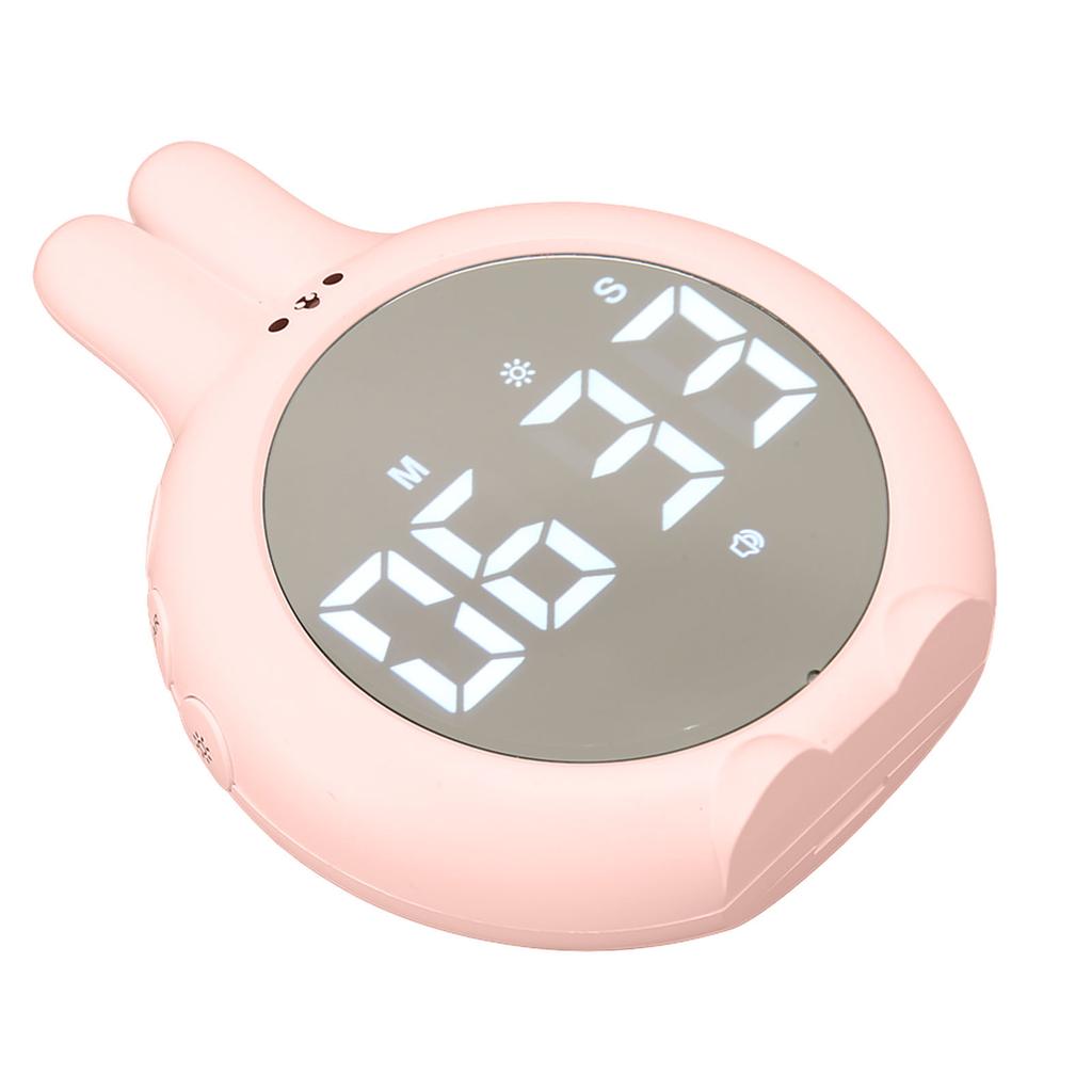 Cute Digital Timer Multifunctional High Accuracy Magnetic Kids Countdown Timer for Homework Cooking Sports