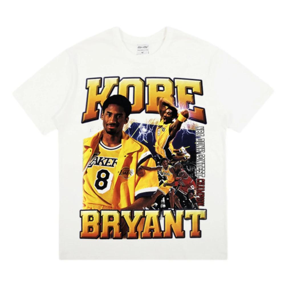 Summer 100% Cotton T-shirt Men and Women with the Same Star Kobe Printed Wear Must Be Comfortable Do Not Want To Take Off