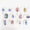 Blank Earrings Sublimation Printing Earrings Unfinished Teardrop Heat Transfer Earrings Pendant with Earring Hooks