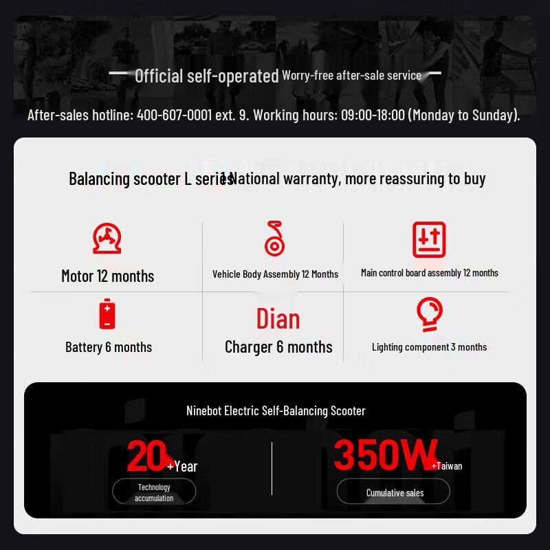 Ninebot L8 Electric Self-Balancing Scooter (CN version)