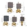 Steam Gas Solenoid Water Valves Replacement Electromagnetic Control Valves for Coffee Maker Steam Air Waters Boiler