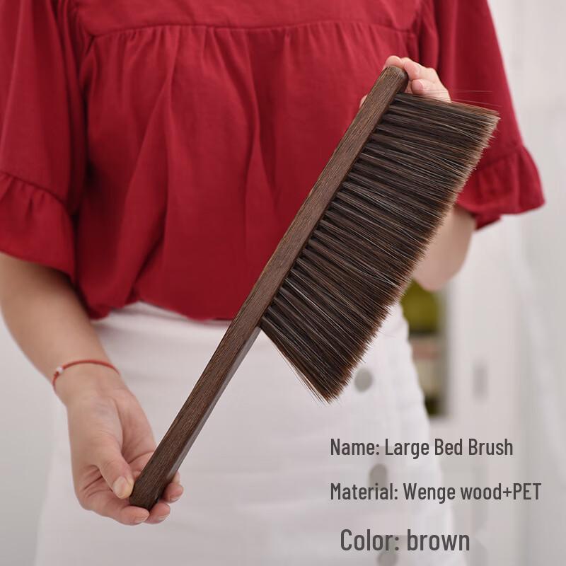 

Diruen Long Handle Wooden Soft Dust Brush