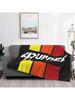 4runner Retro Stripes Badge Vintage Sr5 Trd Pro 3rd Generation Creative Design Comfortable Warm Flannel Blanket 4runner