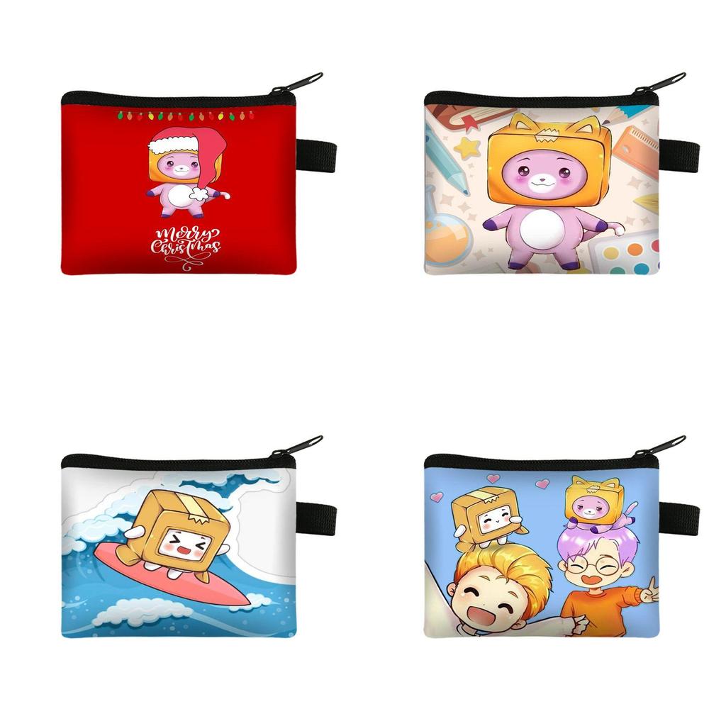 Wytrzymała saszetka na monety Lankybox Przenośny organizer z wygodną poliestrową tkaniną