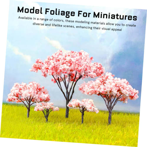 Lurrose Sandbox Modeling DIY Handmade Architectural Model Building Materials 4-Pack for Beginners Craft Projects