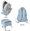 Blue Refrain Lightweight Waterproof Large Capacity Backpack with Perfect for High School and Elementary School Students Women's Pouch, Girls,