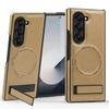 Crystal Shield Leather Magnetic Stand Case for Samsung Z Fold7 - Full Coverage, Drop-Proof Protection