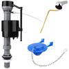 Universal Toilet Flusher Replacement Kit Toilet Flush Flapper Repair Kit Include Toilet Fill Valve 2 Inch Low Flow Toilet Rubber