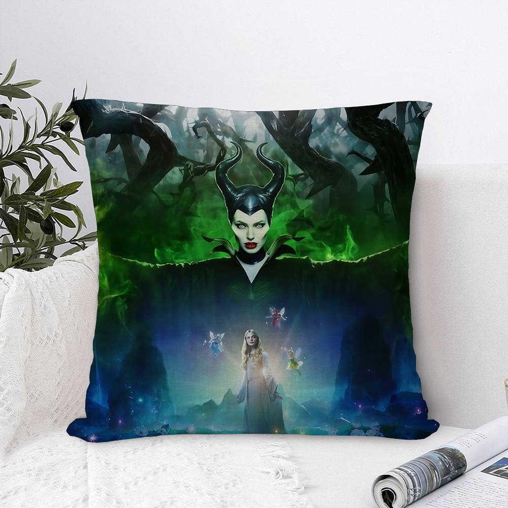 Lustige Film M-Maleficent Büro Kissen Kissenbezug Auto Kissenbezug 45X45CM Lendenkissenbezug Sofa Kissenbezug