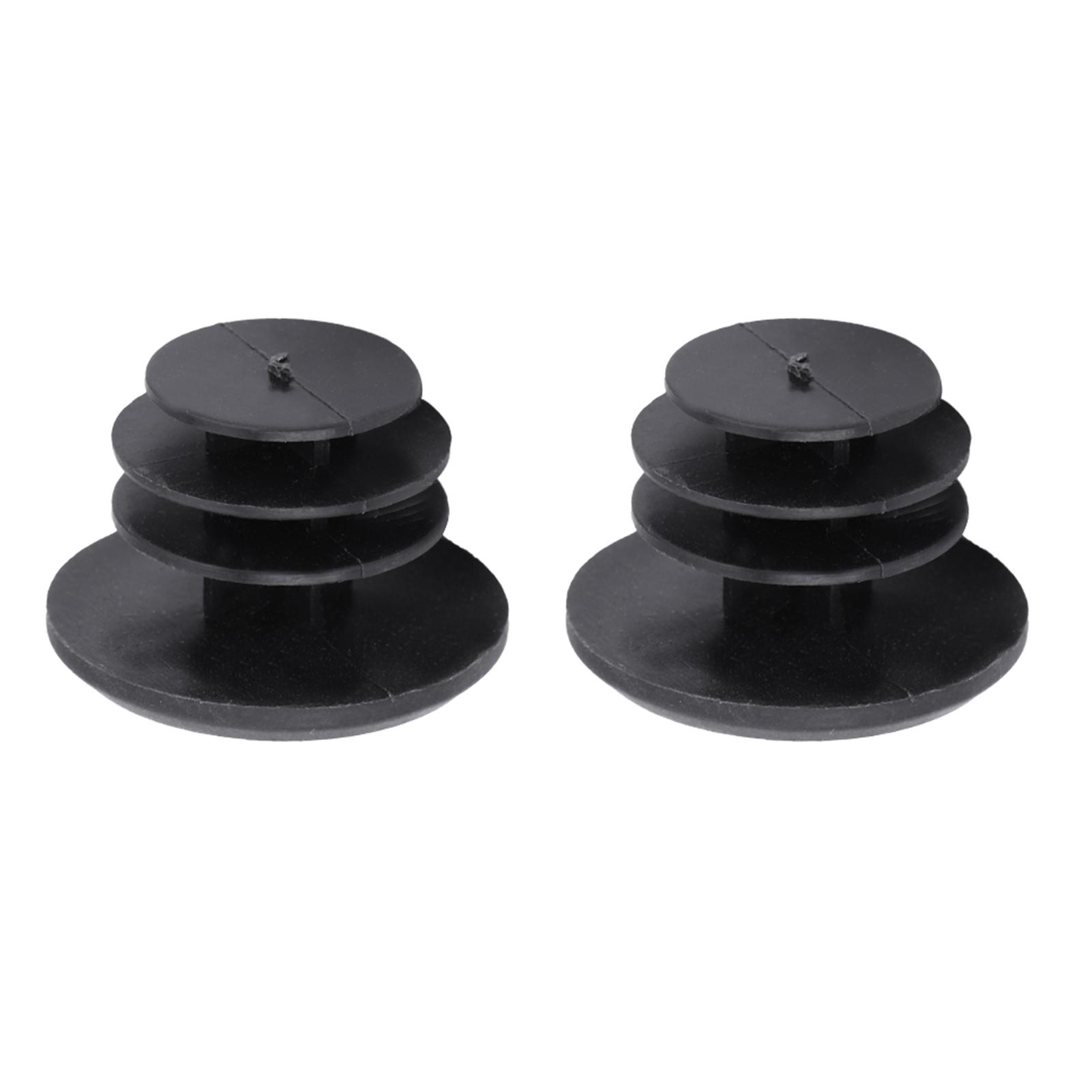 

10 шт. Пластиковая велосипедная ручка руля заглушка заглушка велосипедный аксессуар