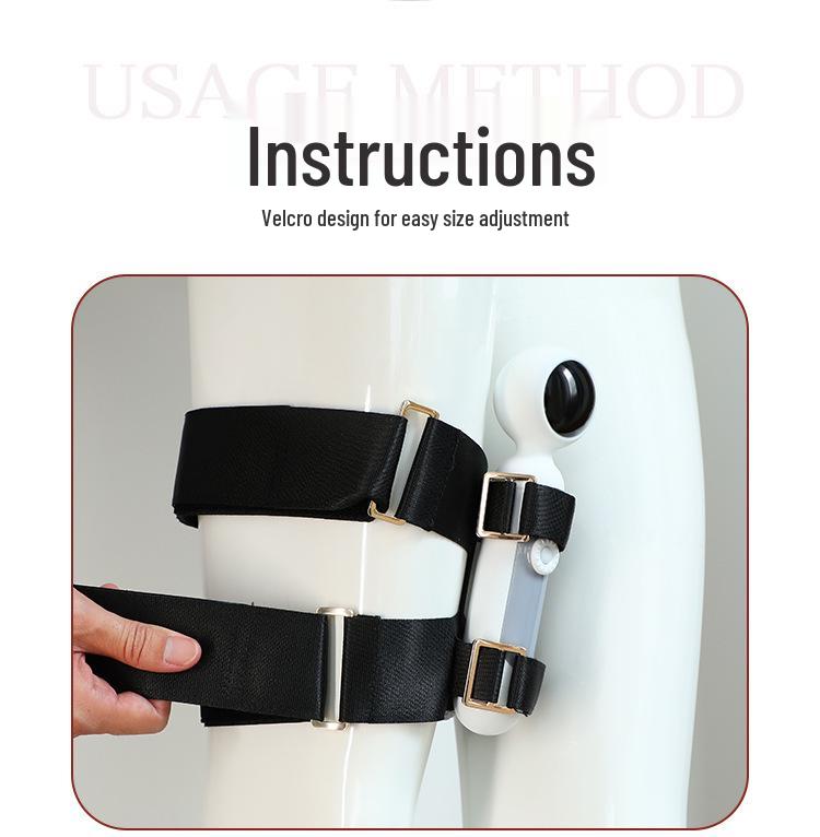 AV Strap for Flirting and Couples' Play: Erotic Toy and Assistive Device