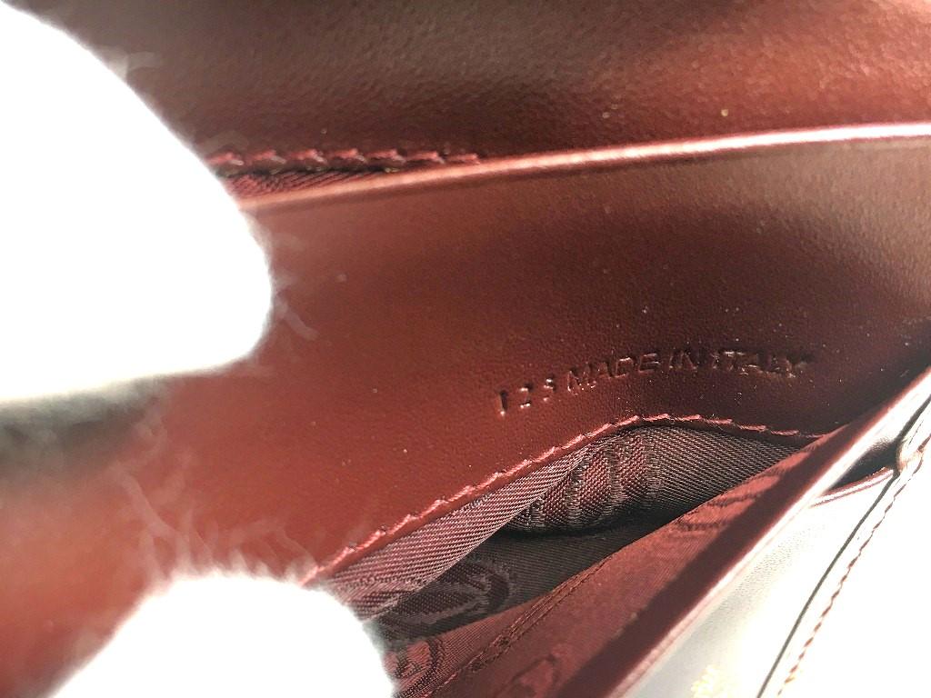 Authentic Cartier Must De Cartier Bordeaux Leather Bifold Long Wallet #a547  Refurbished