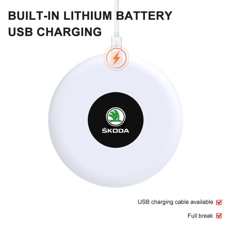 LED Touch Light Wireless Car Interior Lighting Auto Roof Ceiling Reading Lamp For Skoda Octavia Superb Rapid Kodiaq Karoq Fabia Kamiq Roomster Citigo