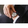 OLEVS Men's Skeleton Automatic Mechanical Dress Watch Silver Tungsten Steel Band Water-Resistant Sapphire Crystal Bracelet