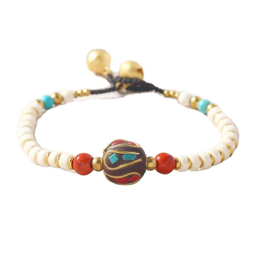 Top-Selling Tibetan Ethnic Multi-Treasure Bracelet: Trendy, Versatile, Retro Woven Style for Women