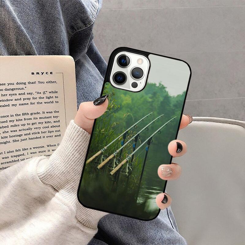 Carps Fish Fishing Phone Case For iPhone 17 Air 16 15 14 plus 11 12 13 Pro  Max coque Cover Shell