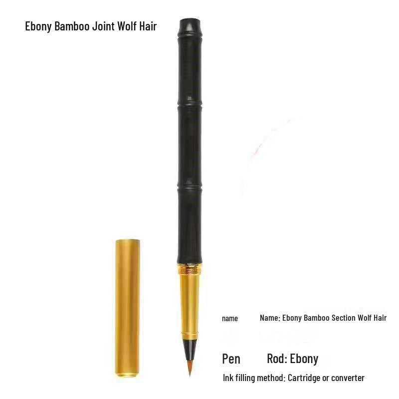 Xiulibee Soft Brush Pen - Refillable Wolf Hair Brush for Calligraphy and Art