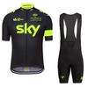 New Summer SKY Short-sleeved Overalls Cycling Suit Bicycle Men's Moisture-wicking Outdoor Clothes