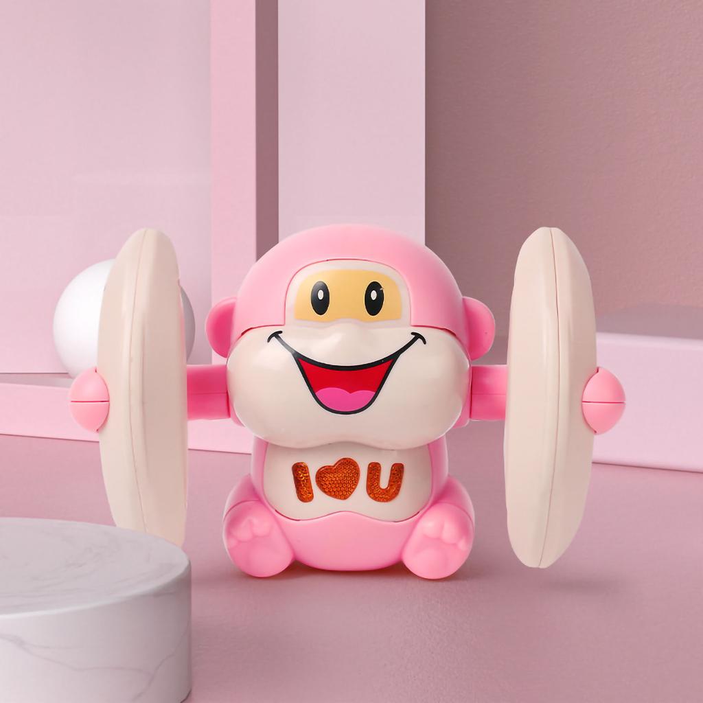 Electric Induction Toys Electronic Induction Toys Cute Shape Colorful Rotatable Electric Toys for Children