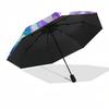 1pc Vibrant Heroes: A Dynamic Trio Unites! Umbrella with Plastic Handle,Suitable for All Seasons Home Travel Outdoor UmbrellaFP123