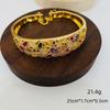 New Old Money Style Light Luxury Suit High Sense Irregular Graphics Inlaid Zircon Colorful Design Fashion Sense Full