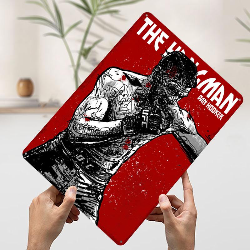 Dan Hooker Poster Customized Wall Art Vintage Metal Signs Retro Tin Plaque for Man Cave Bathroom Decor Room Decoration Cozy Home