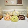 40cm Creative Cartoon Cake Bread Plush Toys Stuffed Cute Swiss Roll Food Snack Decoration Birthday Party Gift Home Decoration
