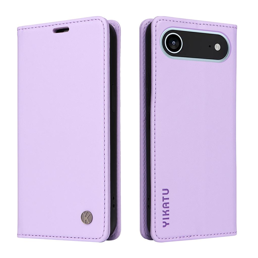 For iPhone 17 Air Phone Cases YIKATU Magnetic Closure PU Leather Mobile Cover