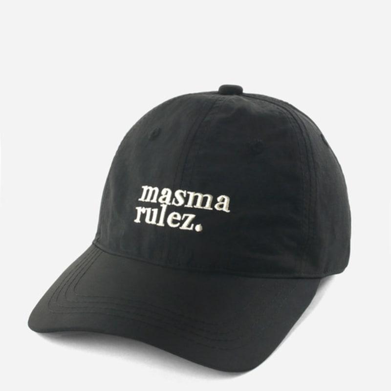 

Masmarulez MSMRZ Logo Ball cap - Black single type