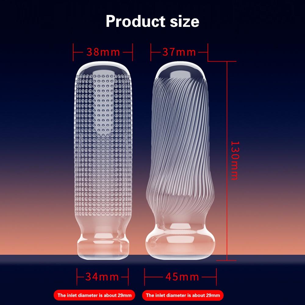 Masturbation Cup for Men Soft Male Exercise Penis Massage Sexy Pocket Pussy Blowjob Toy Vagina Adult Goods 18+