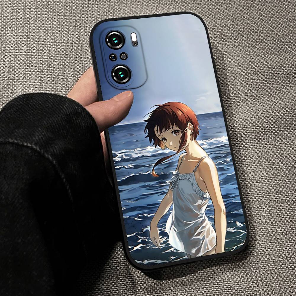 Anime S-serial Experiments Lain Phone Case For Xiaomi Redmi 13 12 13 12C 14C Redmi Note 14 13 12 Pro Plus 12S 11S 11 10S Soft C