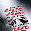 For HONDA Reflective Motorcycle Stickers, 3M Safety Warning At Night In the Dark Scooter Helmets