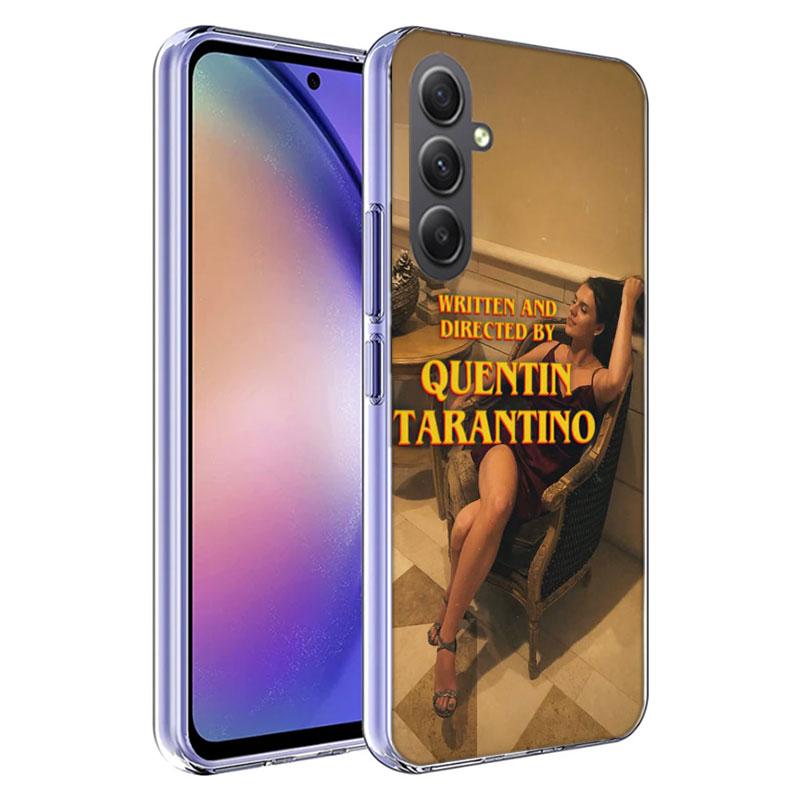 Written And Directed By Quentin Tarantino Phone Case for Samsung A16 A26 A36 A56 A17 A37 A57 A07 A06 A02S A03 A04S A05S Galaxy N