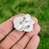 Mothers day Deal 925 Silver Rainbow Moonstone Stone Stackable New Ring Jewelry