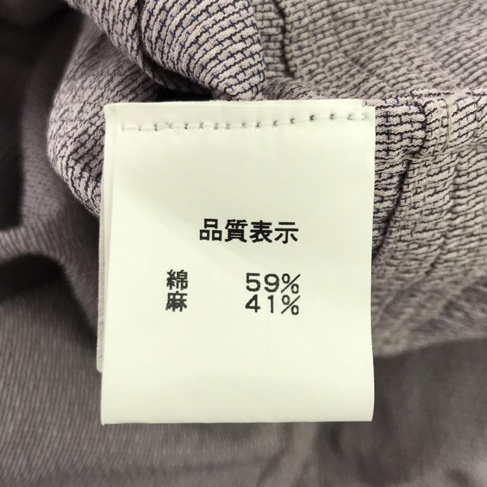 DRIES VAN NOTEN Linen Blend tailored jacket 38 purple Women Used